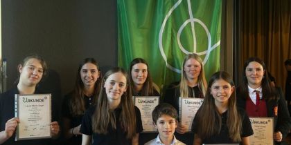 Prüfungen bestanden; Ronja Förster D2-Lehrgangsbeste